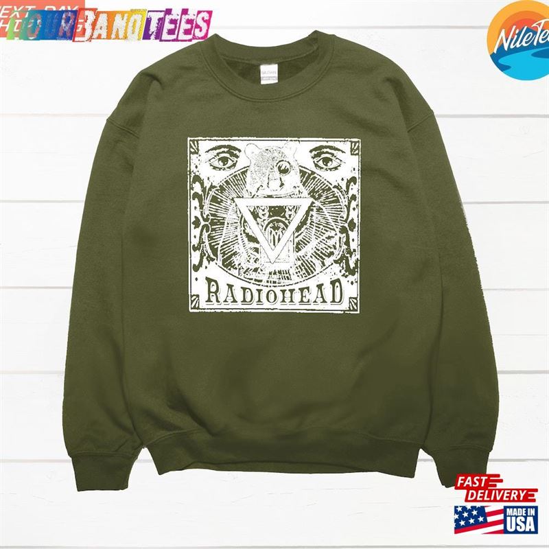 Radiohead Sweatshirt Vintage Concert Unisex Classic 29Uf171897 – Utopia Fashion