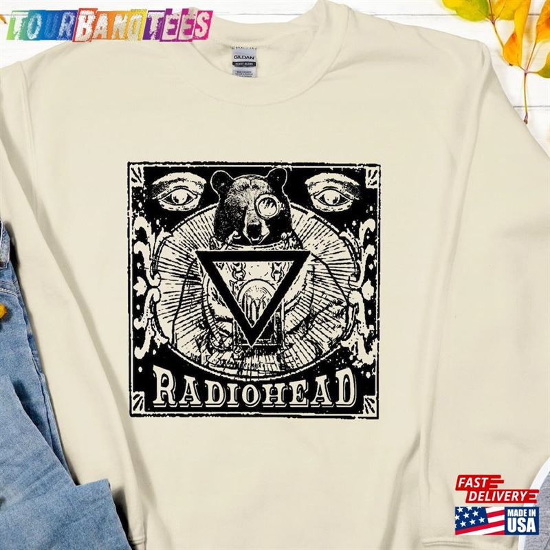 Radiohead Sweatshirt Vintage Concert Unisex Classic 29Uf171897 – Utopia Fashion