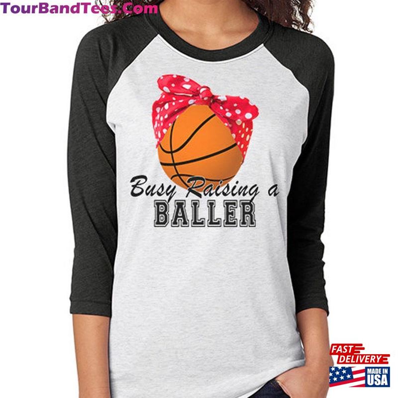 Raising A Baller Basketball Bandanna Unisex T-Shirt 29Uf182437 – Utopia Fashion