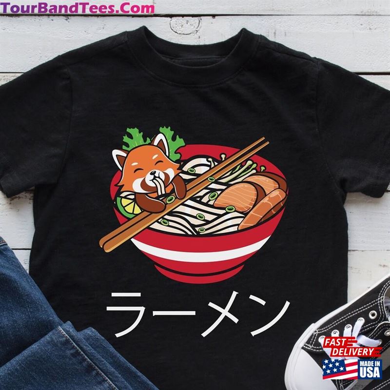 Ramen Fox Shirt Japan T-Shirt Japanese Noodles Unisex Classic 29Uf182327 – Utopia Fashion