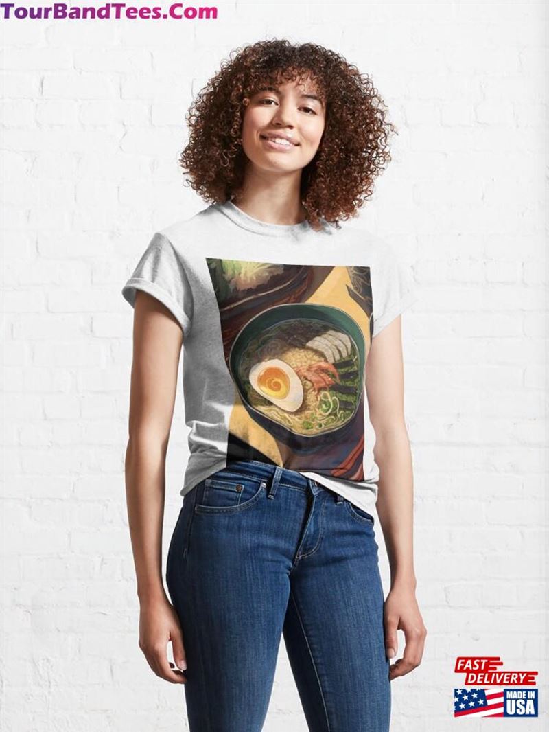 Ramen Rhapsody Classic T-Shirt Unisex 29Uf187369 – Utopia Fashion