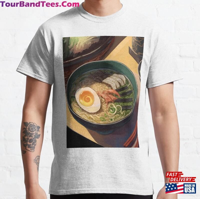 Ramen Rhapsody Classic T-Shirt Unisex 29Uf187369 – Utopia Fashion