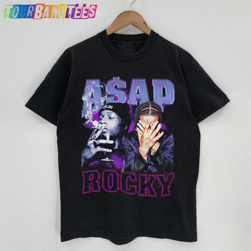 Rapper Asap Vintage Shirt Black T-Shirt Graphic Unisex Classic 29Uf180917 – Utopia Fashion