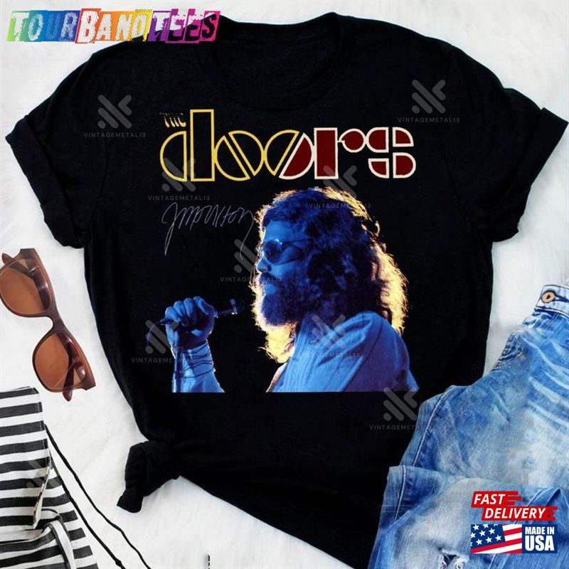 Rare Jim Morrison The Door T-Shirt Graphic Music Band Shirt Classic Unisex 29Uf169960 – Utopia Fashion