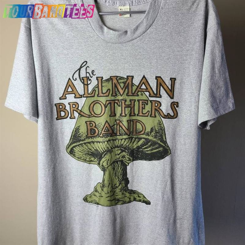 Rare True Vintage Vtg 90S The Allman Brothers Band Tee T-Shirt Seven Turns Tour’90 Xl Classic Hoodie 29Uf179677 – Utopia Fashion