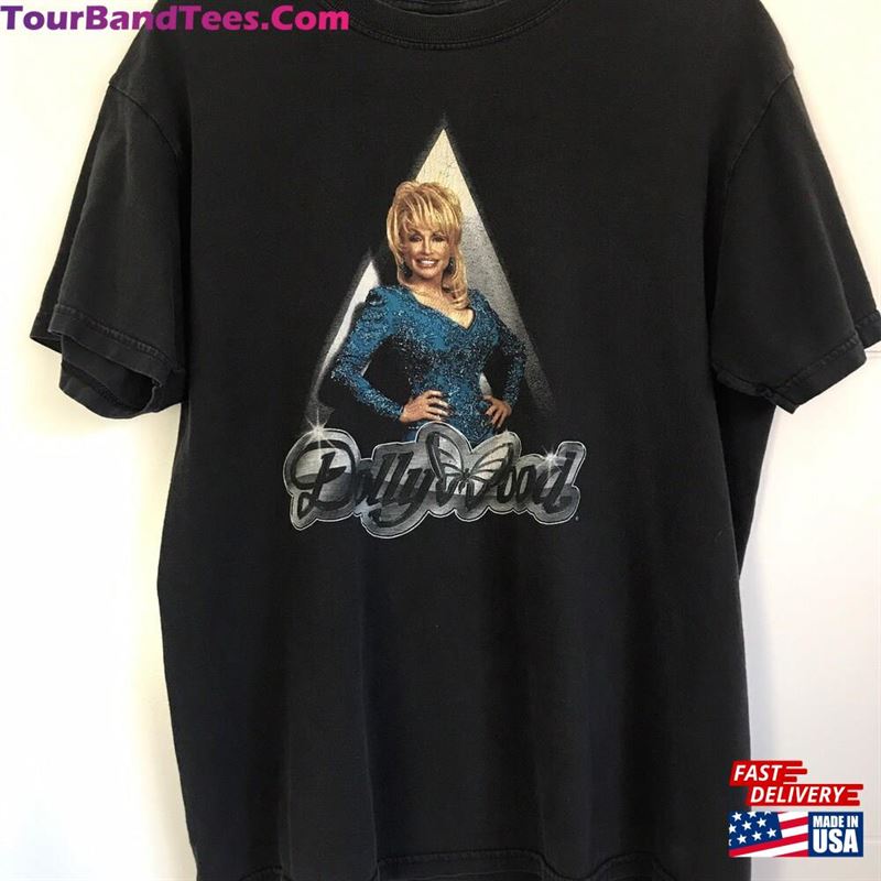 Rare Vintage 90S Dolly Parton Dollywood Pyramid T-Shirt Classic Unisex 29Uf164638 – Utopia Fashion