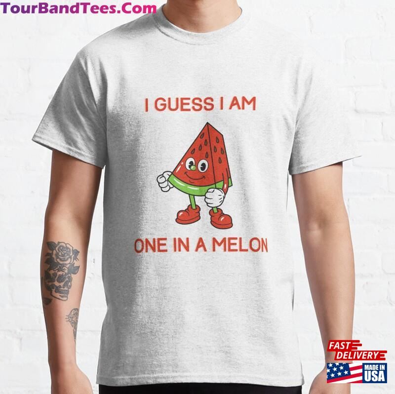 Red And Green One In A Melon Pun Cartoon Character Cute T-Shirt Classic Hoodie 29Uf186901 – Utopia Fashion