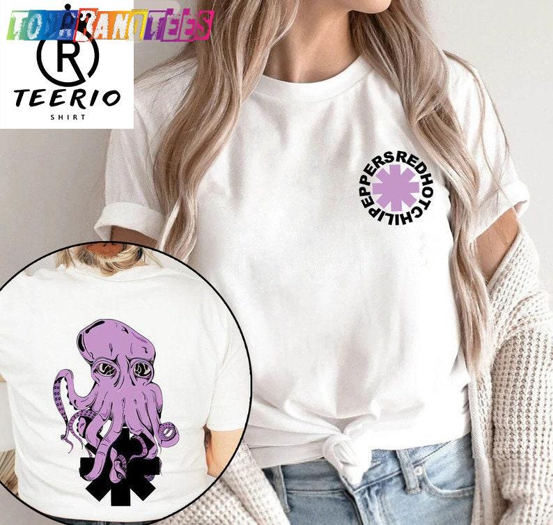 Red Hot Chili Peppers Logo And Octopus Shirt Trendy Rock Band Unisex Hoodie Crewneck T-Shirt 29Uf166465 – Utopia Fashion