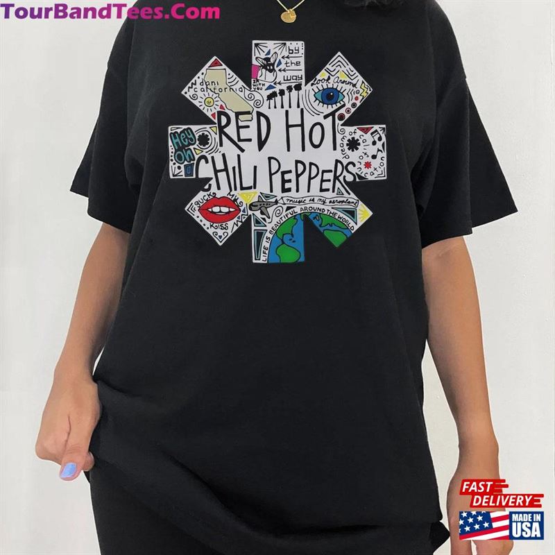 Red Hot Chili Peppers T-Shirt Tour Shirt Classic Sweatshirt 29Uf170107 – Utopia Fashion