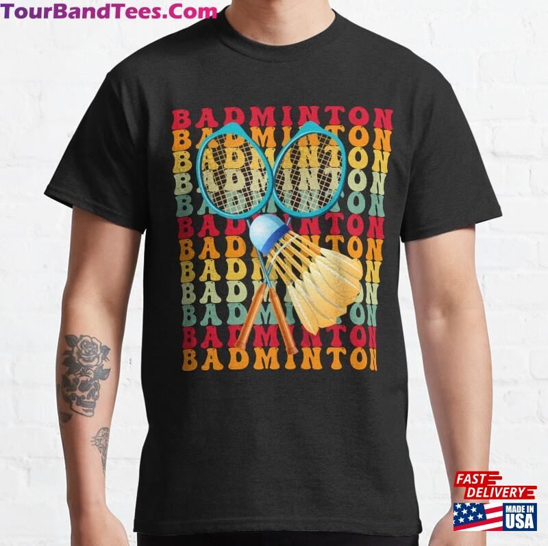 Retro Badminton Classic T-Shirt 29Uf187620 – Utopia Fashion