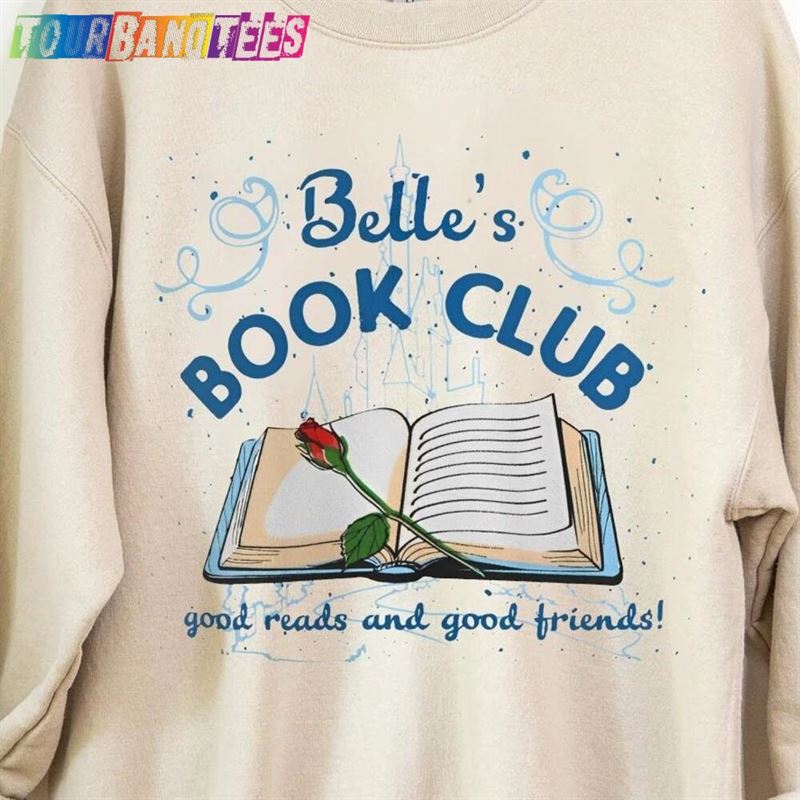 Retro Belle’S Book Club Shirt Beauty And The Beast T-Shirt Hoodie Sweatshirt 29Uf175696 – Utopia Fashion