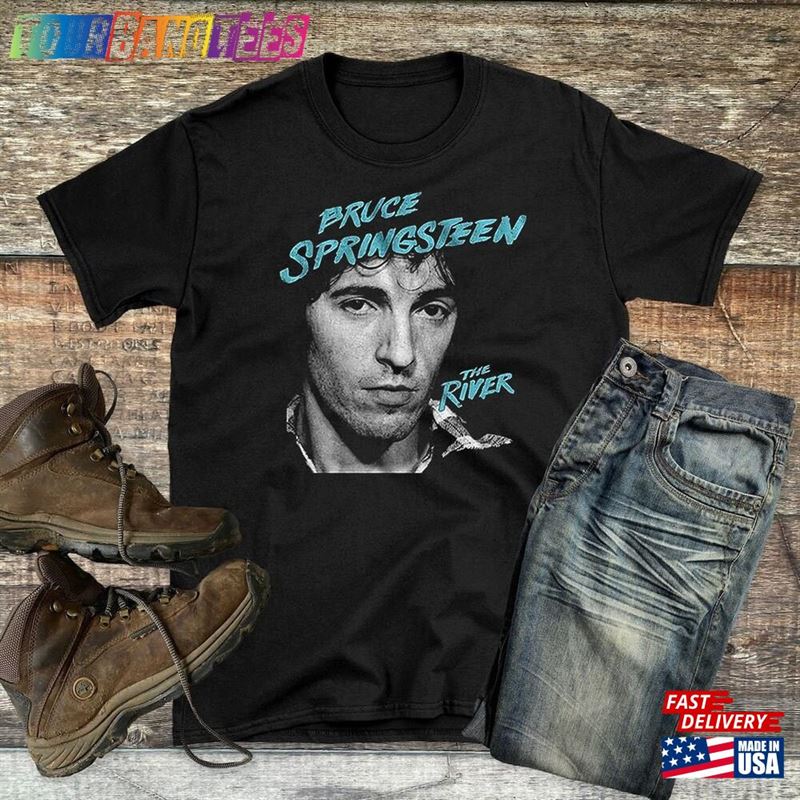 Retro Bruce Springsteen Tour T-Shirt Vintage Estreet Band Concert Gift For Fans Hoodie 29Uf172497 – Utopia Fashion