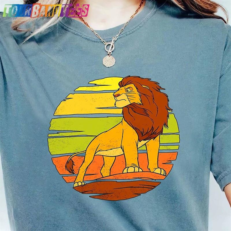 Retro Disney The Lion King Adult Simba Pride Rock Sun Shirt Tshirt Classic T-Shirt 29Uf175482 – Utopia Fashion