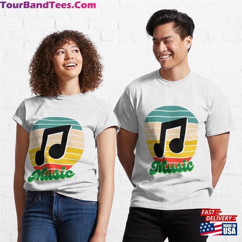 Retro Music Classic T-Shirt Unisex 29Uf172633 – Utopia Fashion