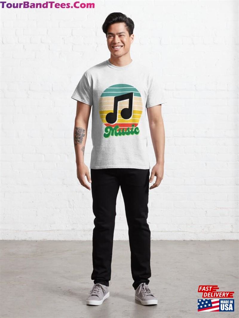 Retro Music Classic T-Shirt Unisex 29Uf172633 – Utopia Fashion