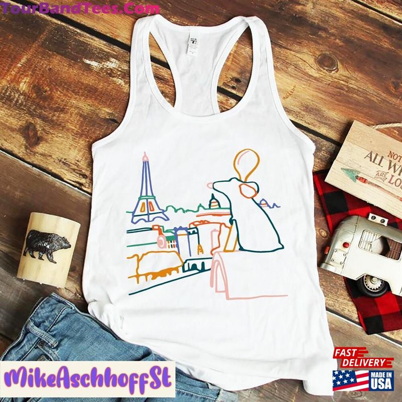 Retro Ratatouille Tanks Colorful Shirt Pixar Remy Rat Tank Classic T-Shirt 29Uf167232 – Utopia Fashion