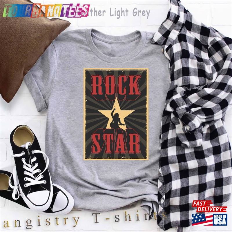 Retro Rock Star Shirt Classic Unisex 29Uf172514 – Utopia Fashion