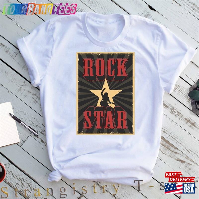 Retro Rock Star Shirt Classic Unisex 29Uf172514 – Utopia Fashion