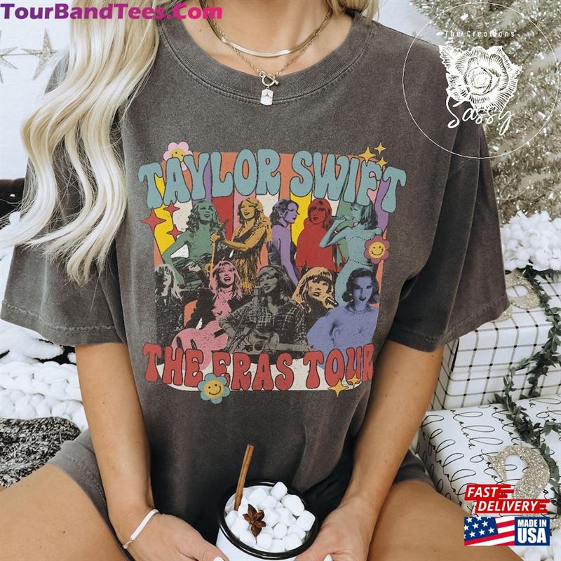 Retro Taylor The Eras Tour Shirt T-Shirt Classic Unisex 29Uf187305 – Utopia Fashion