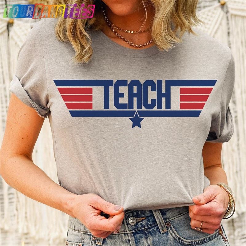 Retro Teach Teacher Shirt Sweatshirt Unisex 29Uf179460 – Utopia Fashion