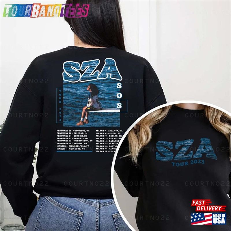 Retro Vintage Sza Two Side Shirt Sos Unisex Classic 29Uf171654 – Utopia Fashion