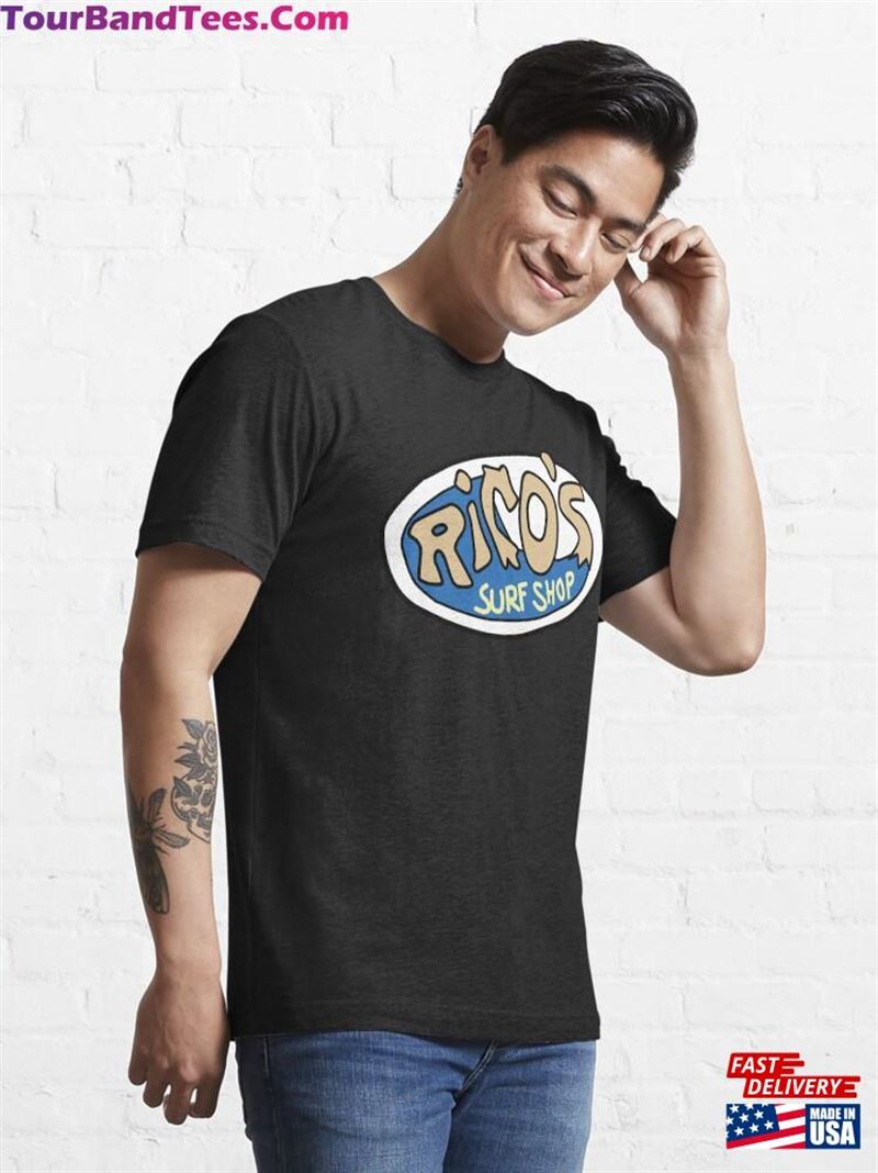 Rico’S Surf Shop Logo Classic T Shirt Hoodie T-Shirt 29Uf186752 – Utopia Fashion