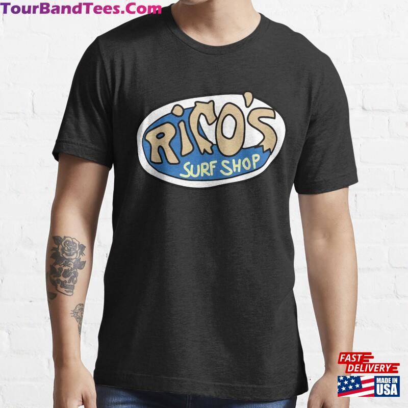 Rico’S Surf Shop Logo Classic T Shirt Hoodie T-Shirt 29Uf186752 – Utopia Fashion