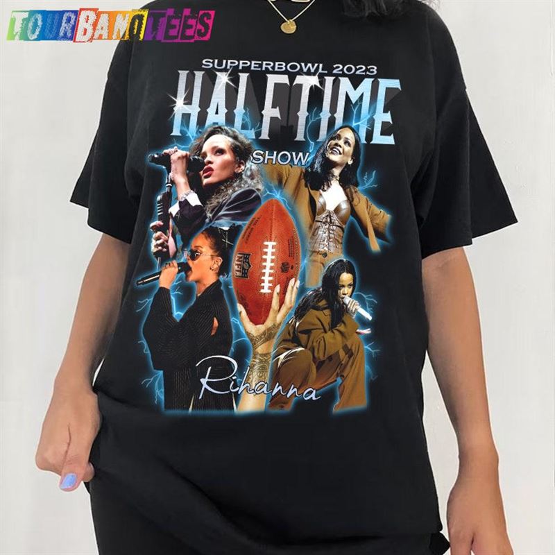 Rihanna Super Bowl Half Time T-Shirt Shirt Tee Classic Unisex 29Uf179332 – Utopia Fashion