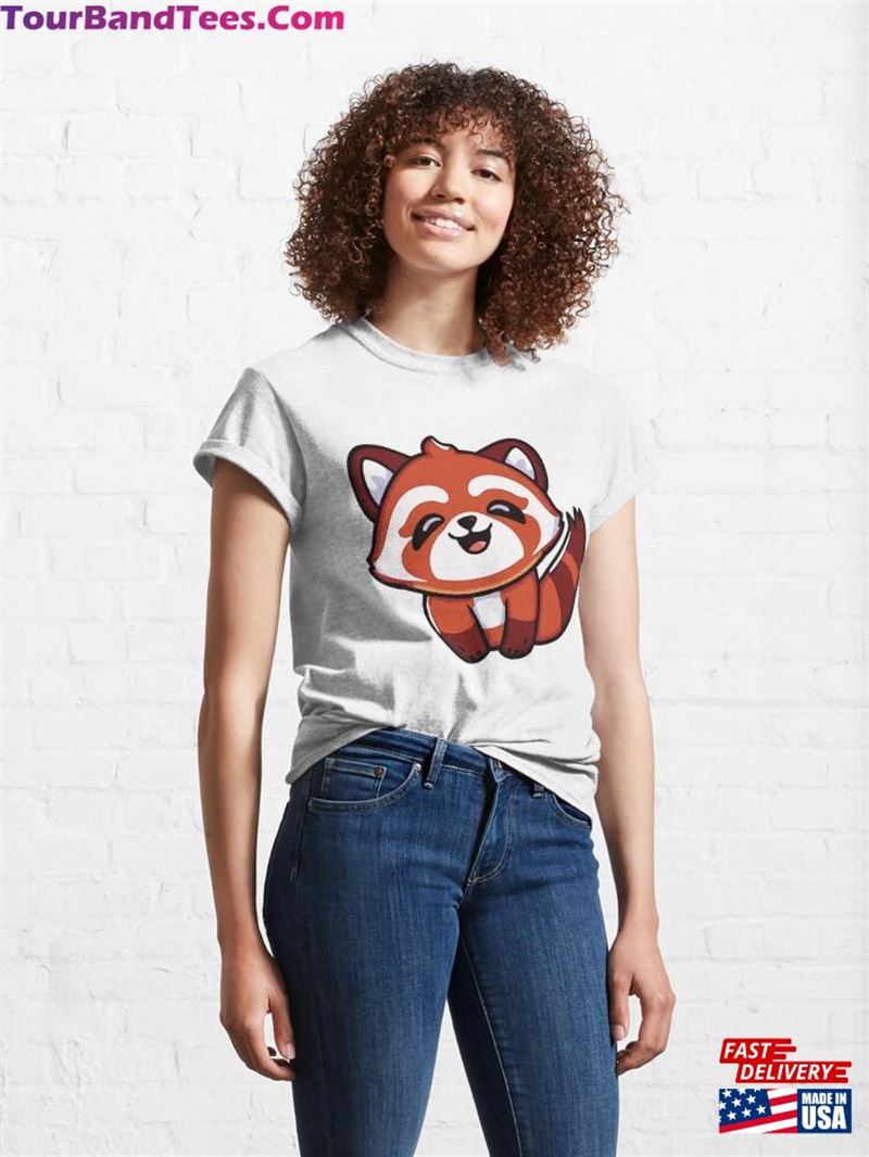 Riko The Quot Rad Panda (Cute Red Cartoon Sticker Classic Sweatshirt 29Uf182386 – Utopia Fashion