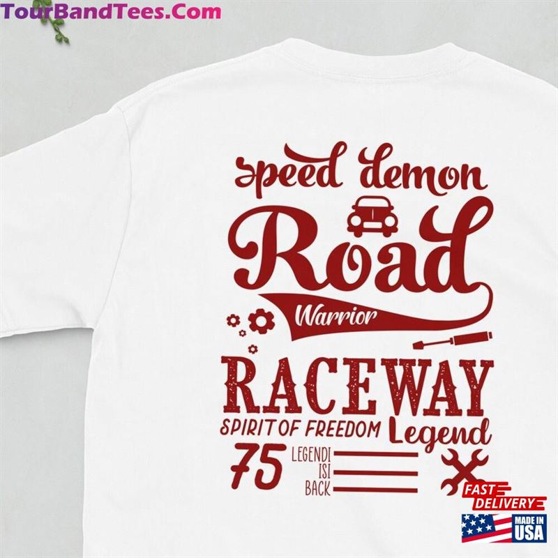 Road Racing T Shirt Speed Demon Sport Sweatshirt T-Shirt 29Uf182302 – Utopia Fashion