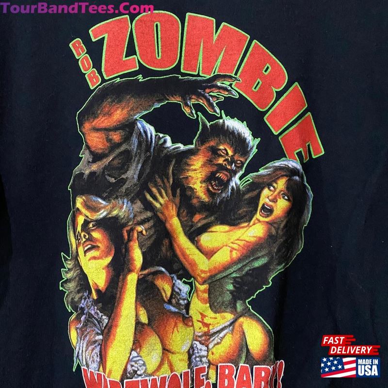 Rob Zombie Monster Werewolf Year Anniversary Tour T-Shirt Hoodie 29Uf164812 – Utopia Fashion