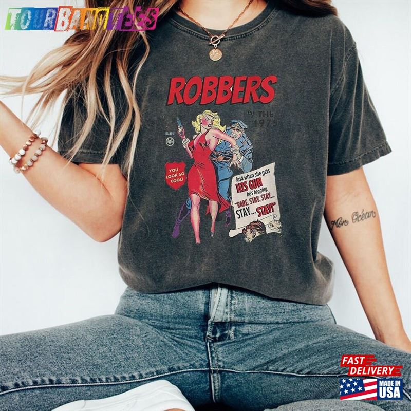 Robbers Tshirt The Pop Rock Sweatshirt Unisex 29Uf174063 – Utopia Fashion