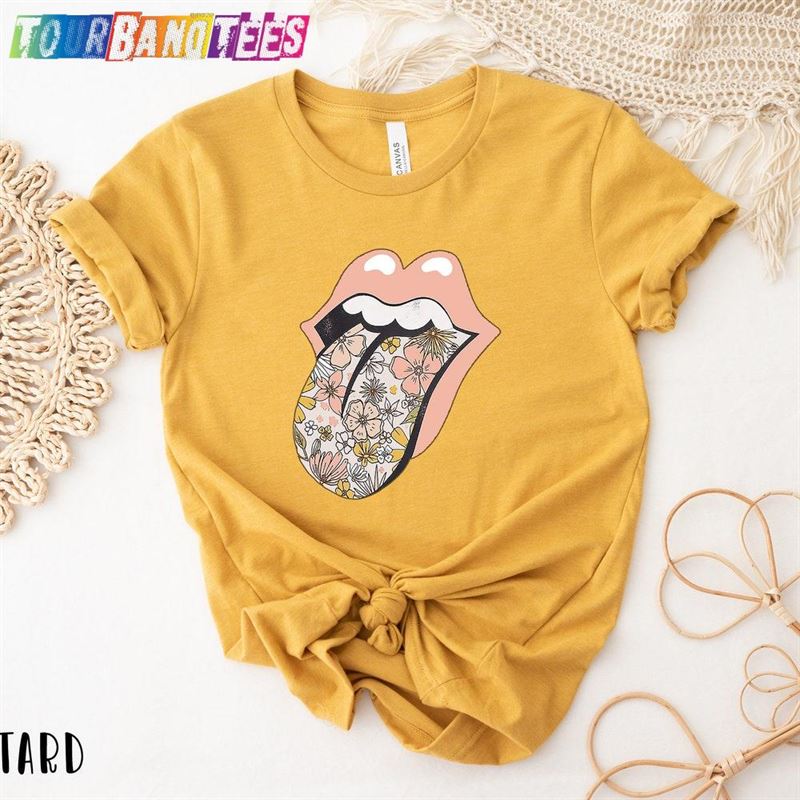 Rock And Roll Lips Shirt Cute For Music Lover Vintage Classic Sweatshirt 29Uf180329 – Utopia Fashion