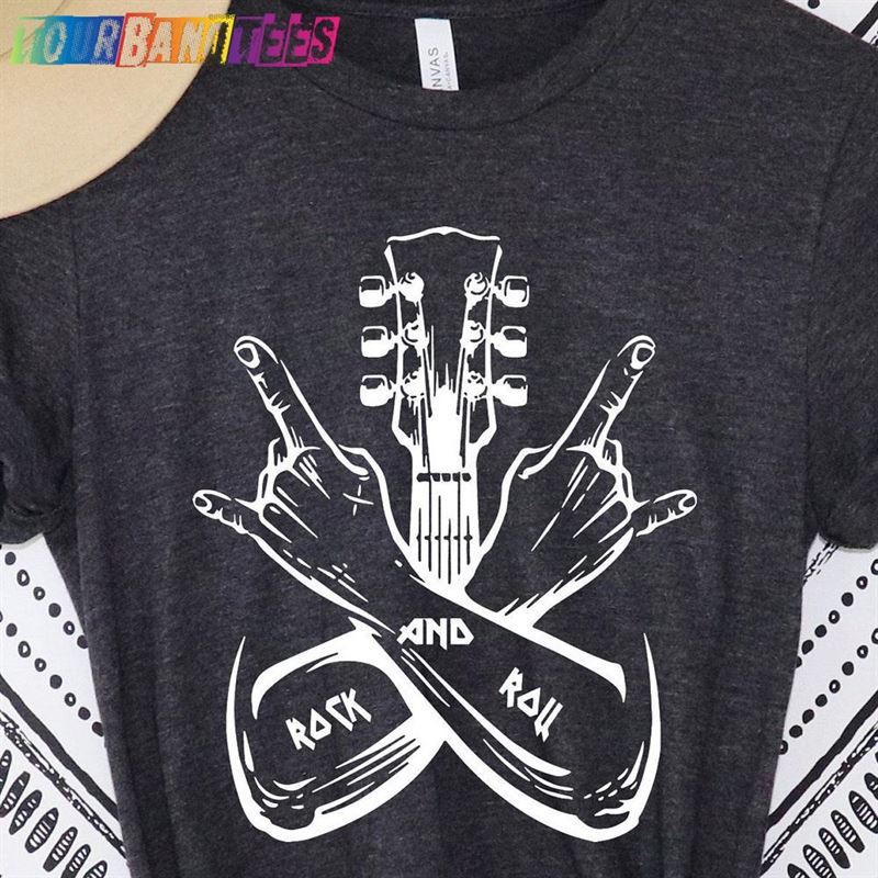 Rock And Roll Shirt Guitar T-Shirt Music Lover Unisex Classic 29Uf180286 – Utopia Fashion