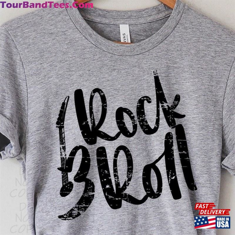 Rock And Roll Shirt T-Shirt Sweatshirt Classic 29Uf166759 – Utopia Fashion