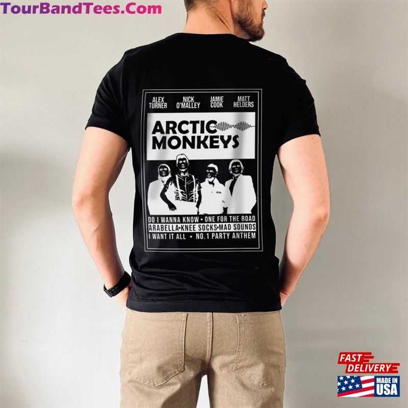 Rock Band Concert Shirts Arctic Monkeys Tour And Glastonbury Festival T Hoodie T-Shirt 29Uf168504 – Utopia Fashion