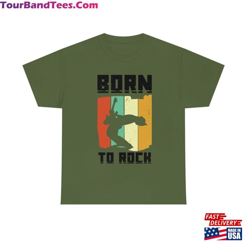 Rock Band T Shirt Born To Unisex T-Shirt 29Uf168482 – Utopia Fashion