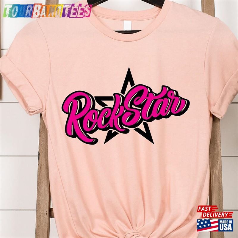 Rock Star Shirt And Roll Music Lover Classic T-Shirt 29Uf174035 – Utopia Fashion