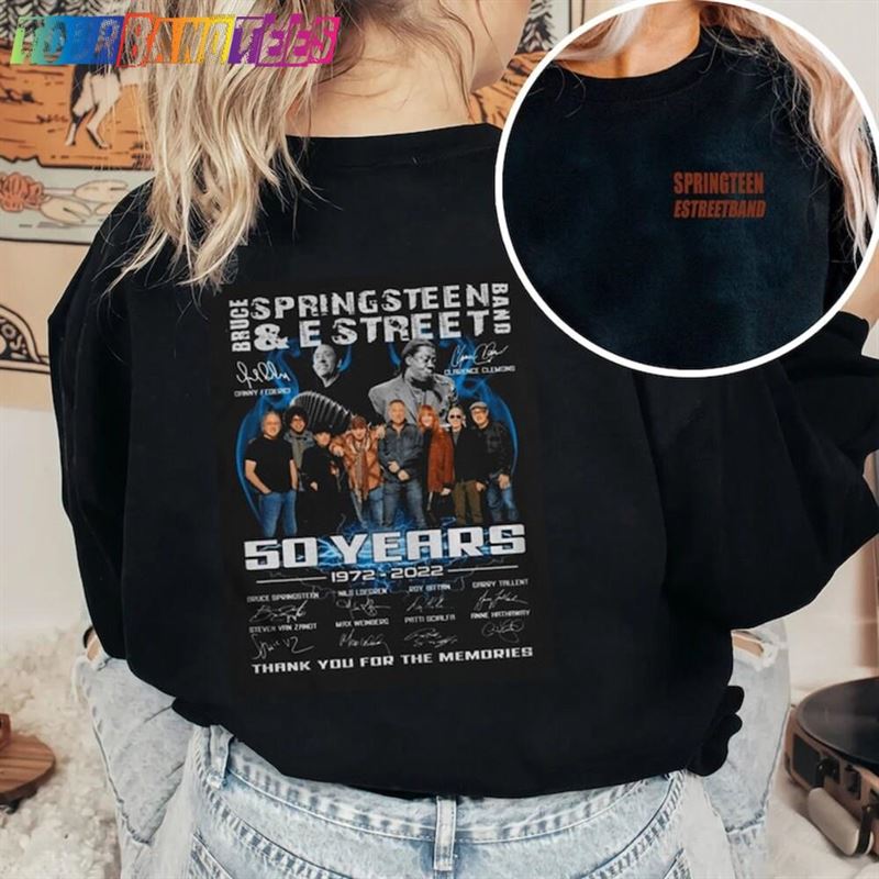 Rock Tour Shirt Bruce Springsteen Sweatshirt N E Street Band Hoodie Unisex 29Uf166927 – Utopia Fashion