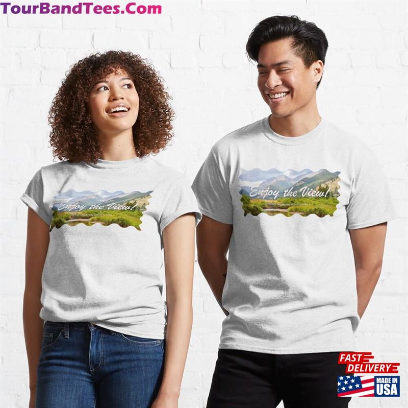 Rocky Mountain National Park Enjoy The View River Photograph Classic T-Shirt Hoodie 29Uf177668 – Utopia Fashion