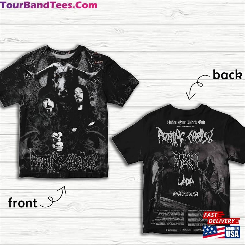 Rotting Christ Under Our Black Cult T-Shirt Shirt Fan Gifts Tour Classic Hoodie 29Uf186782 – Utopia Fashion