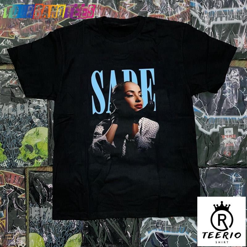 Sade Diamond Singer Tour Concert New Vtg Black T-Shirt Vintage Cotton Classic 29Uf166848 – Utopia Fashion