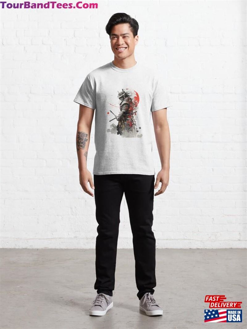 Samurai Warrior Design Classic T-Shirt Unisex Hoodie 29Uf165859 – Utopia Fashion