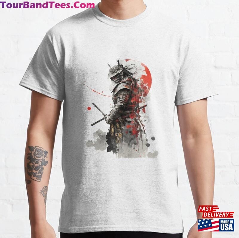 Samurai Warrior Design Classic T-Shirt Unisex Hoodie 29Uf165859 – Utopia Fashion