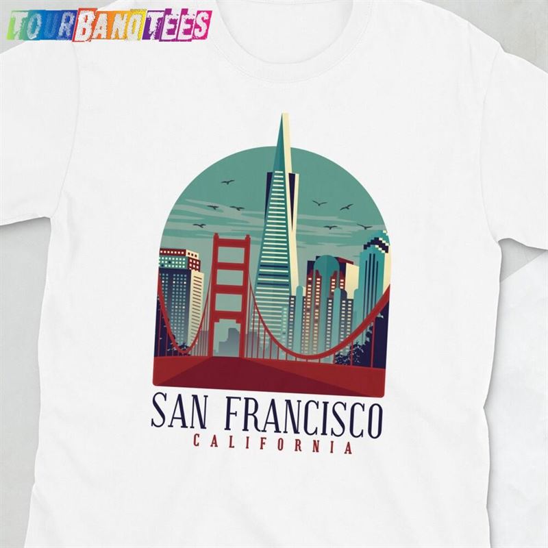 San Francisco California T-Shirt Skyline Shirt Hoodie Unisex 29Uf175819 – Utopia Fashion