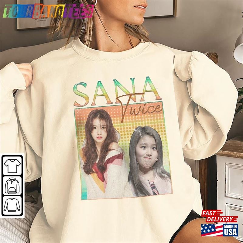 Sana Shirt Twice Funny T-Shirt Sweatshirt 29Uf171798 – Utopia Fashion