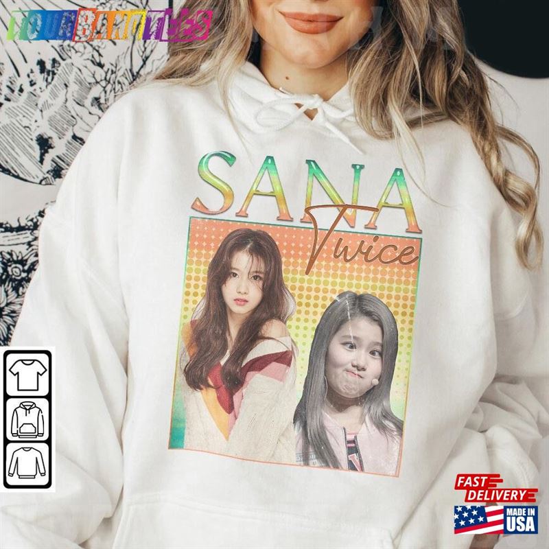 Sana Shirt Twice Funny T-Shirt Sweatshirt 29Uf171798 – Utopia Fashion