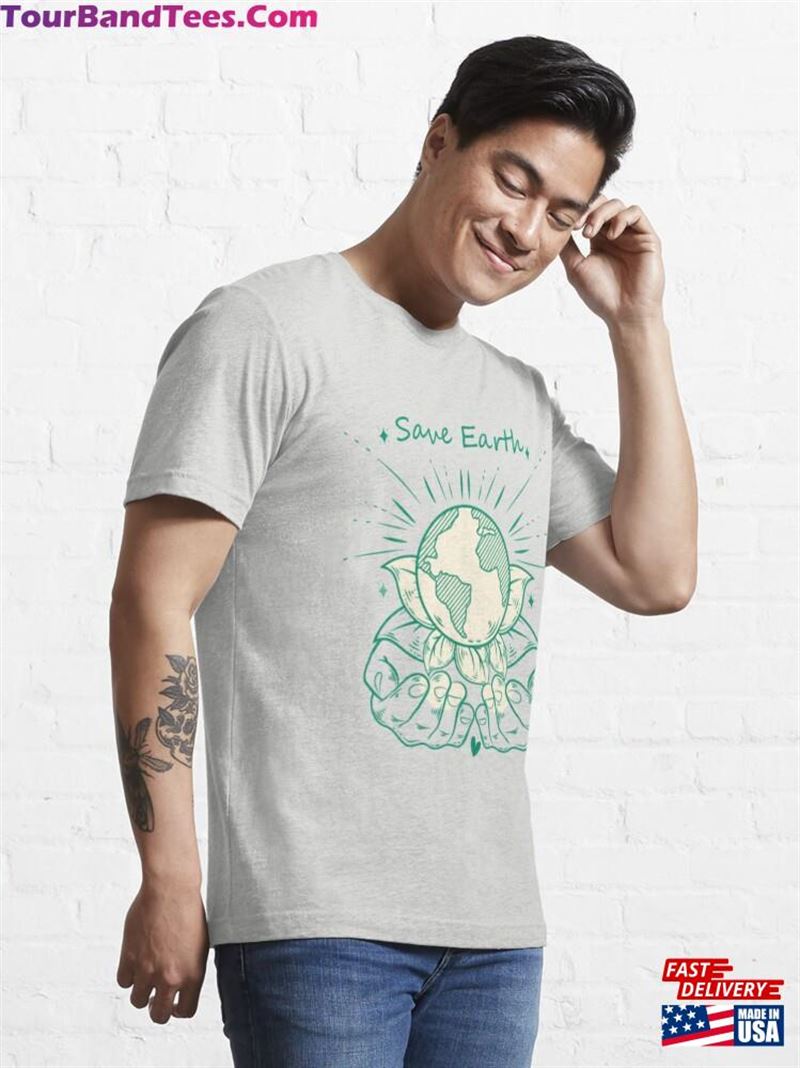 Save Earth T-Shirt Classic 29Uf167519 – Utopia Fashion