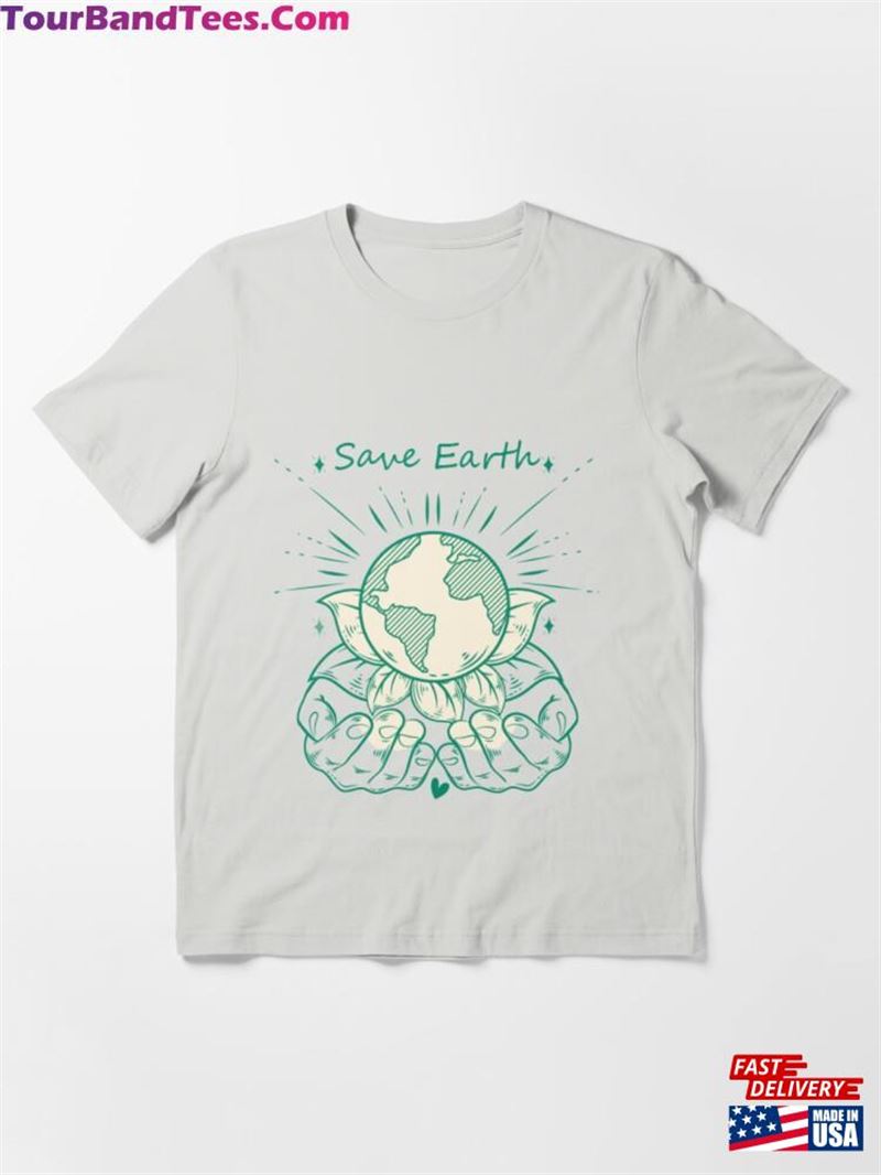 Save Earth T-Shirt Classic 29Uf167519 – Utopia Fashion