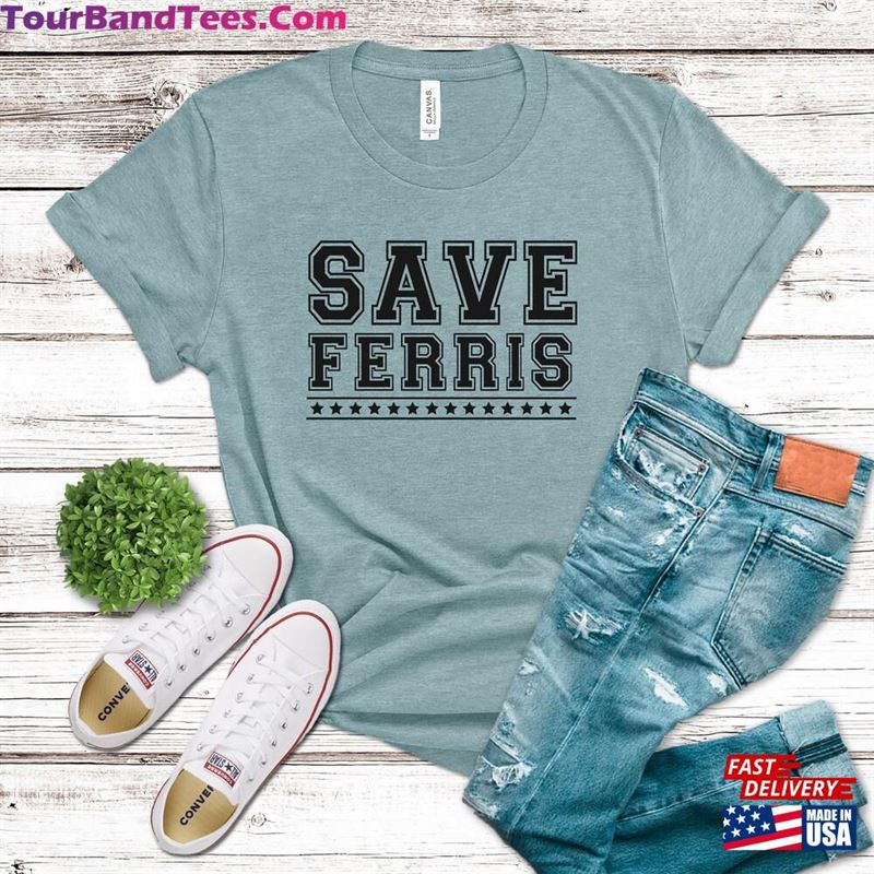 Save Ferris Shirt Short Sleeve Unisex T-Shirt 29Uf177852 – Utopia Fashion